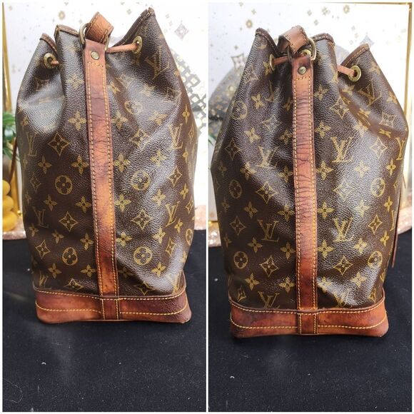 Authentic Louis Vuitton Monogram Noe Drawstring Bag W/ COA and Dust Bag - Picture 5 of 16